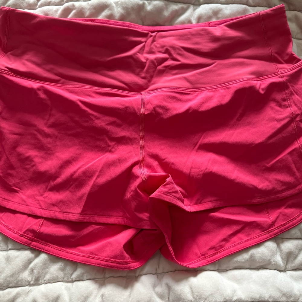 Lululemon size 12 speed ups 2.5 inch